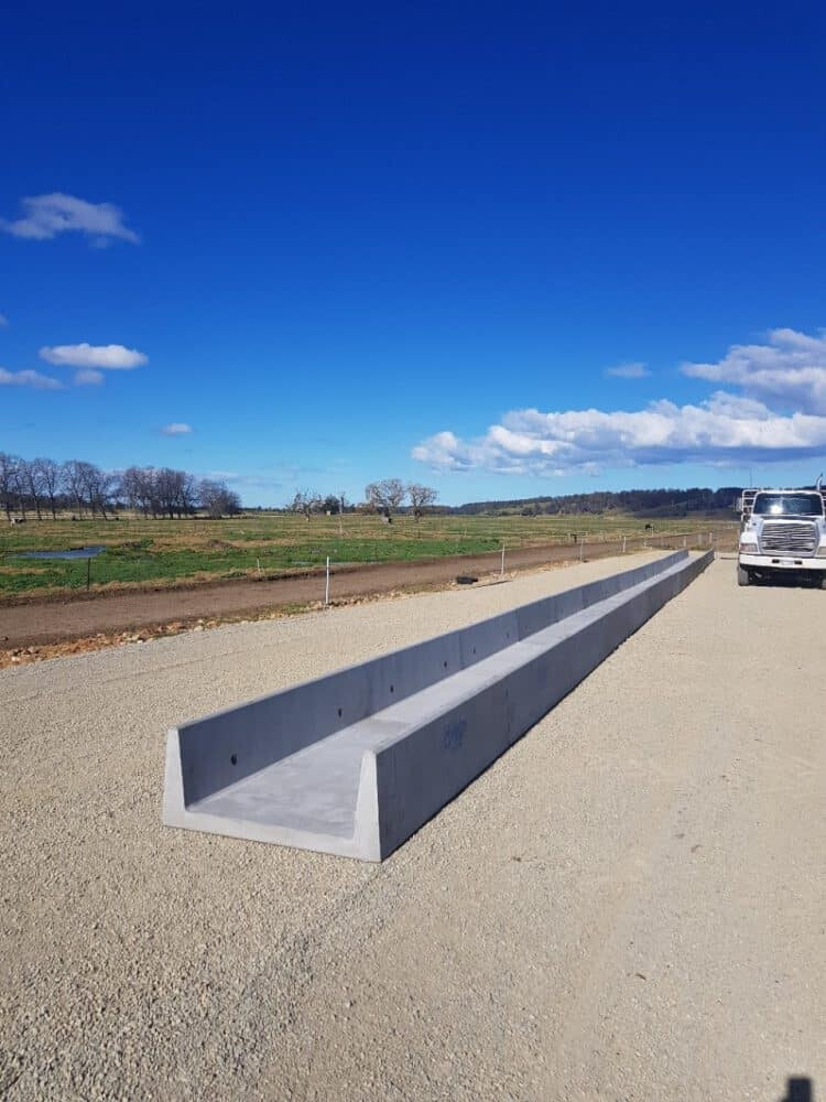 Dairy Feed Troughs Vikon Precast Creating Solid Solutions